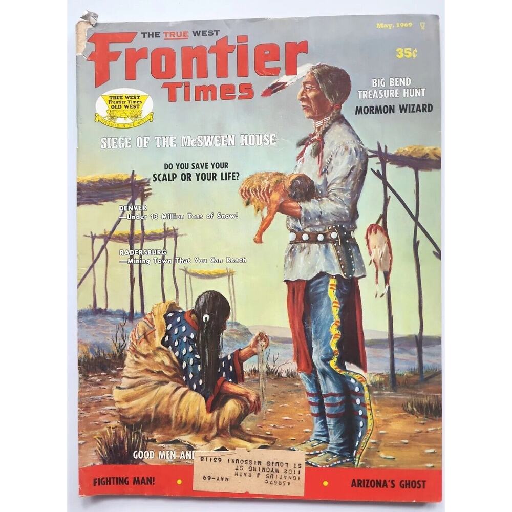 Frontier Times Vintage Magazine May, 1969 "Big Bend Treasure Hunt" M134